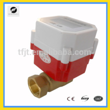 intelligenct heating valve 3.6vdc with wireless remote for measuring the volume of water flow